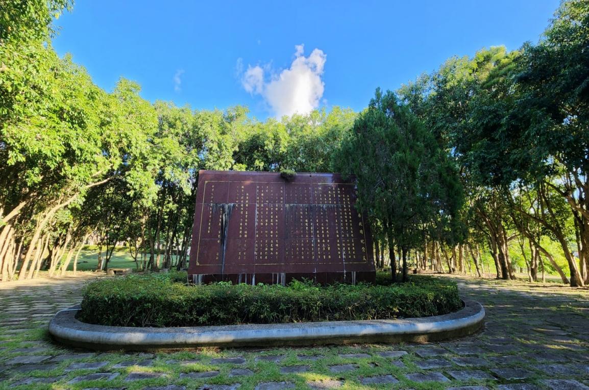 民國時期高屏地區公共給水牡丹水庫一景.