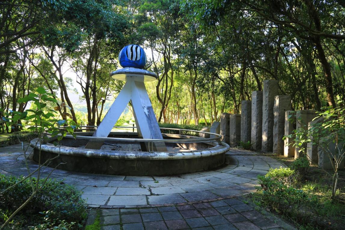 民國時期高屏地區公共給水牡丹水庫一景.