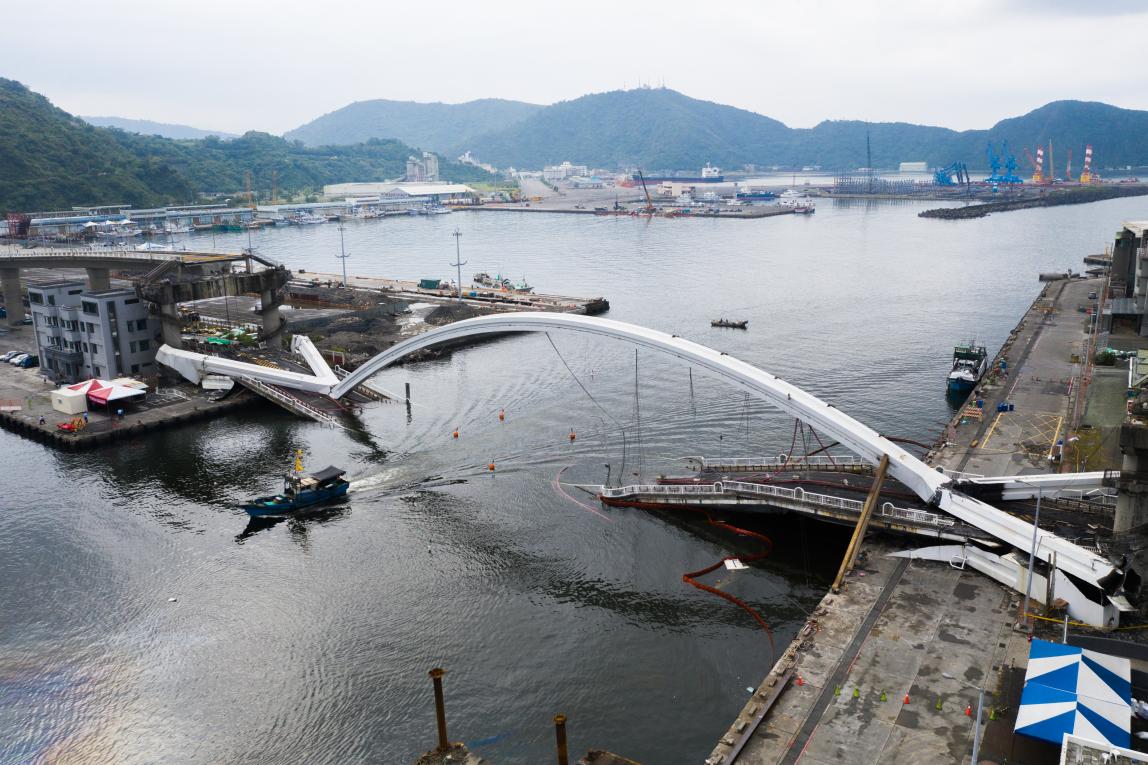 蘇澳南方澳跨海大橋斷裂2019.10.1