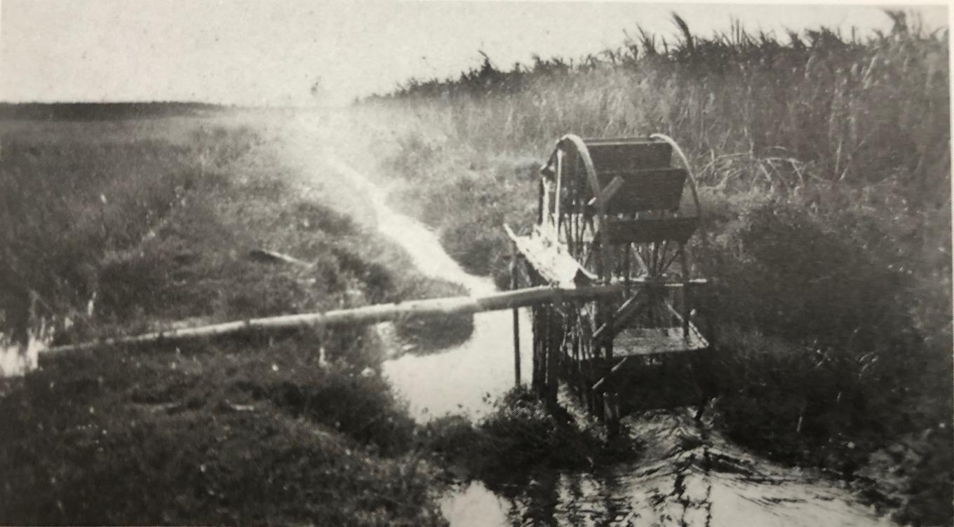 鳥山頭水庫:早期嘉南平原灌溉用的『在來水車』