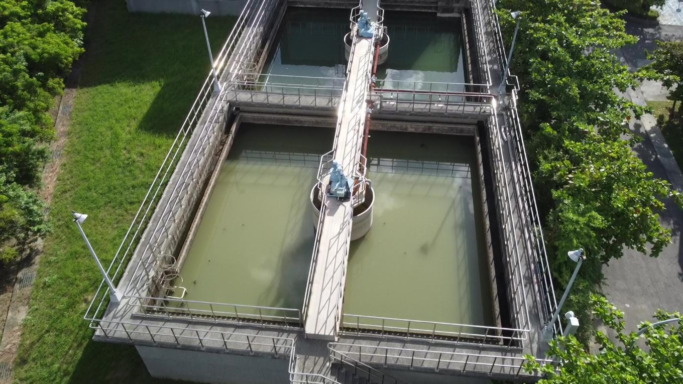 民國時代高屏地區公共給水路竹淨水場淨水設施