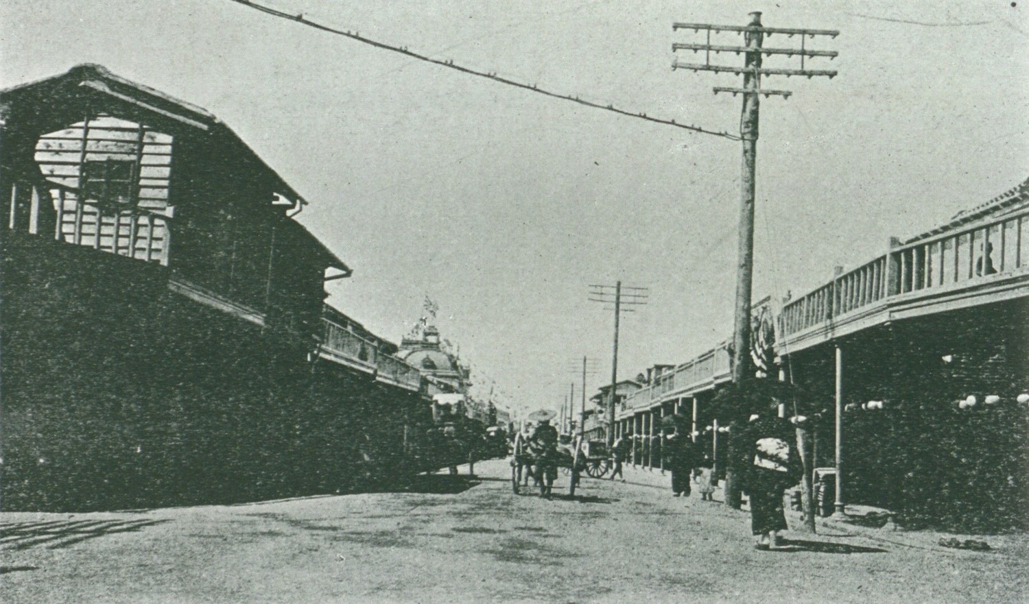 日治時代台南地區公共給水台南水道臺南市街圖