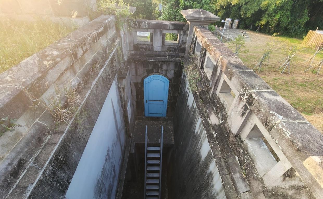 日日治時代台南地區公供給水台南水道淨水池區設施