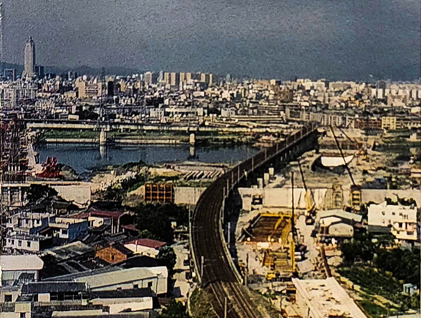 臺北市區鐵路地下化第三期工程「萬板專案」施工
