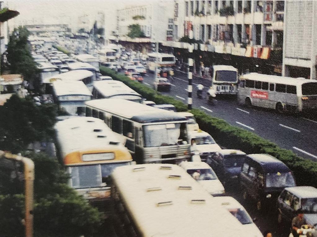 臺北市區鐵路地下化第一期工程施工前