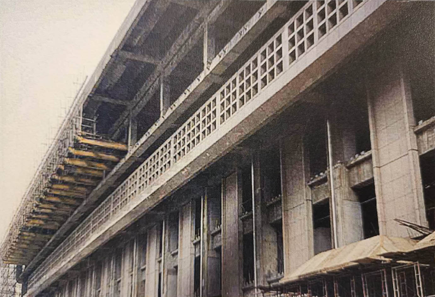 臺北市區鐵路地下化第一期工程施工