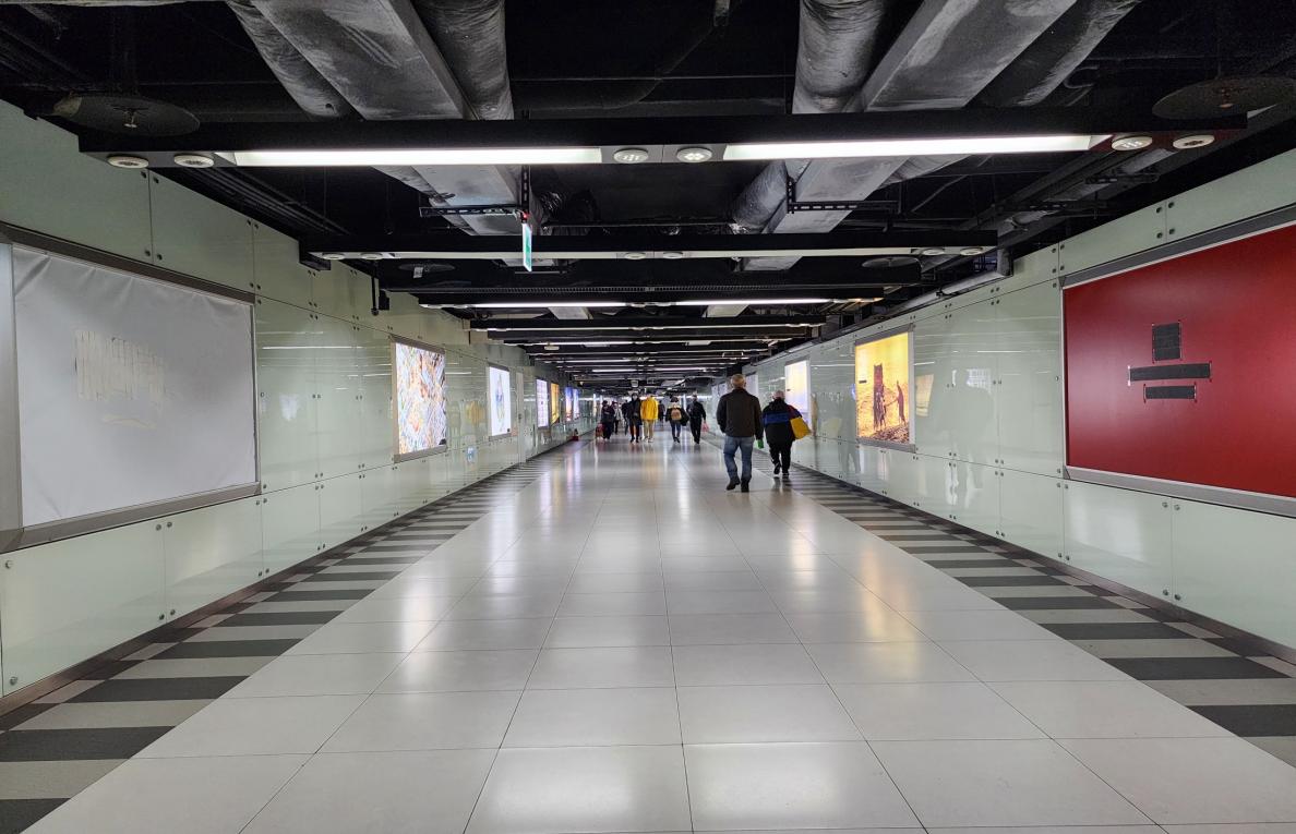 臺北市區鐵路地下化第一期工程台北車站地下一樓設施