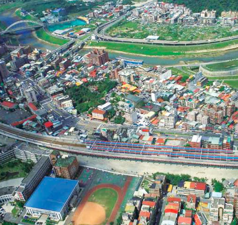 臺北市區車站鐵路地下化第四期東延南港工程「南港專案」汐止高架鐵路工程施工
