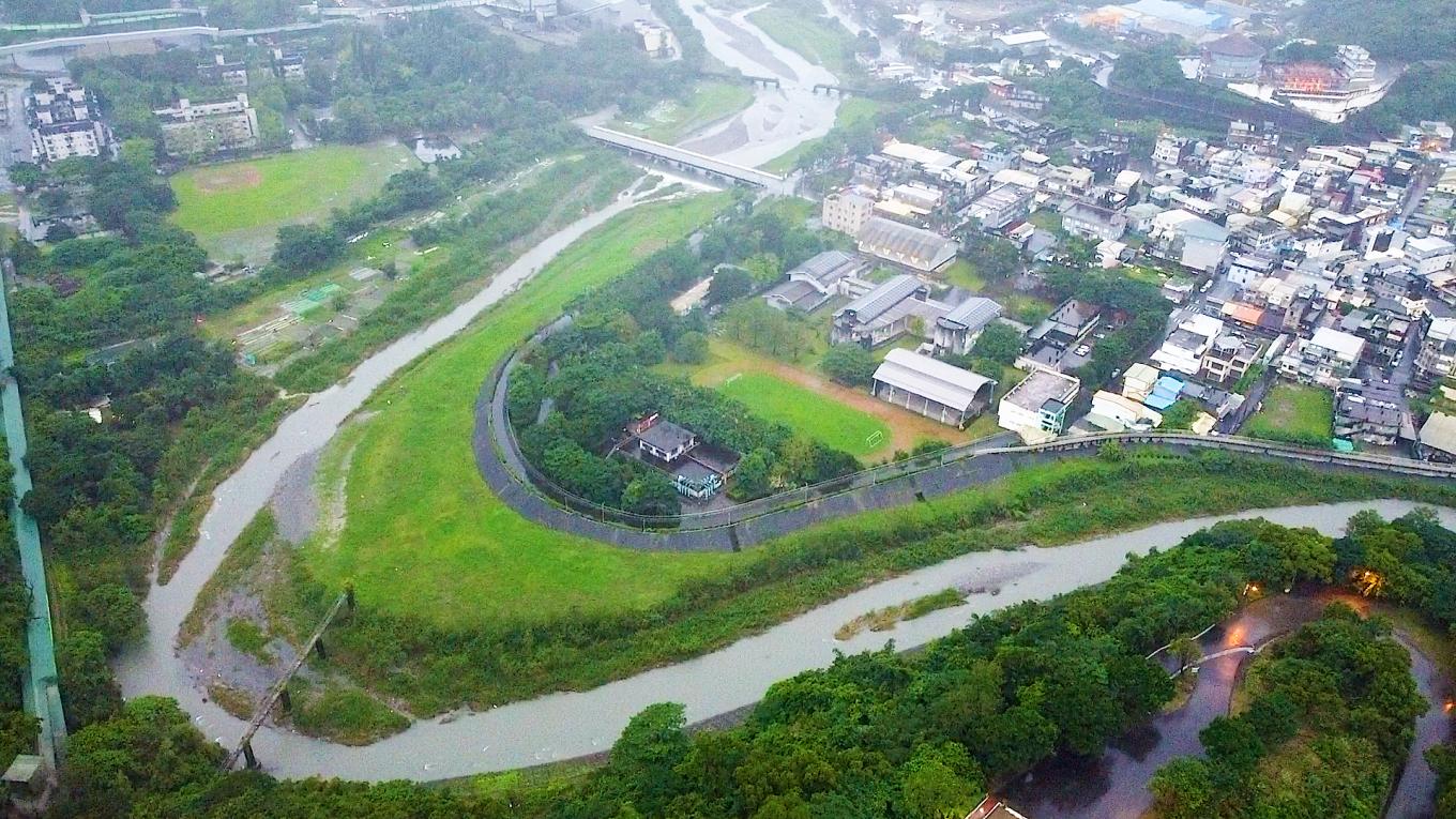 民國時期宜蘭地區公共給水蘇澳淨水場俯瞰