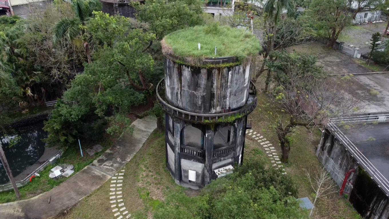 民國時期宜蘭地區公共給水廣興淨水場八角水塔