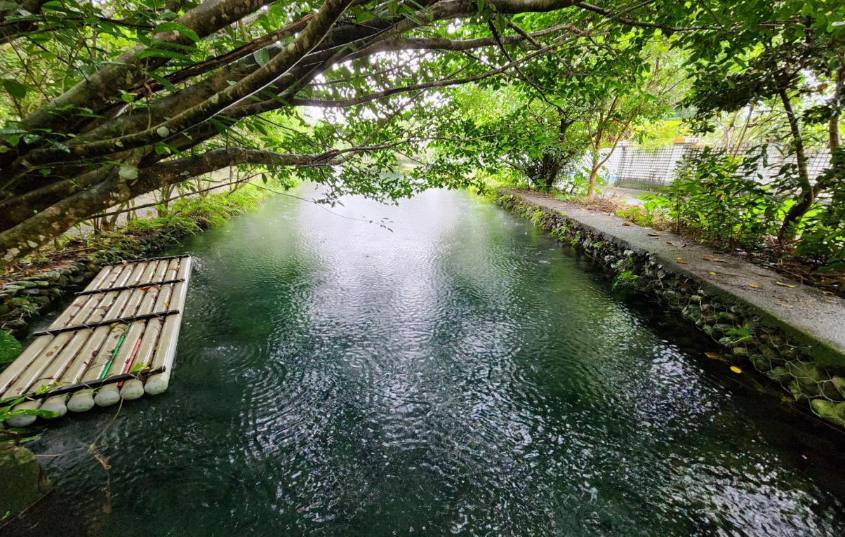 民國時期宜蘭地區公共給水深溝水源生態園區珍珠湧泉溝