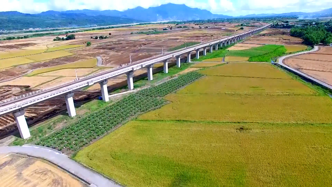 花東線鐵路小曲線改善工程