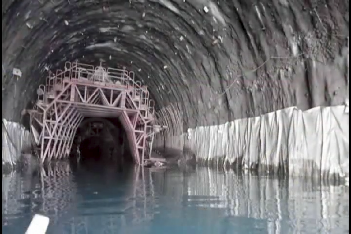 花東線鐵路雙軌隧道工程溪口隧道土建施工