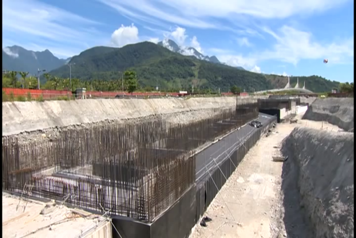 花東線鐵路雙軌隧道工程溪口隧道土建工程施工
