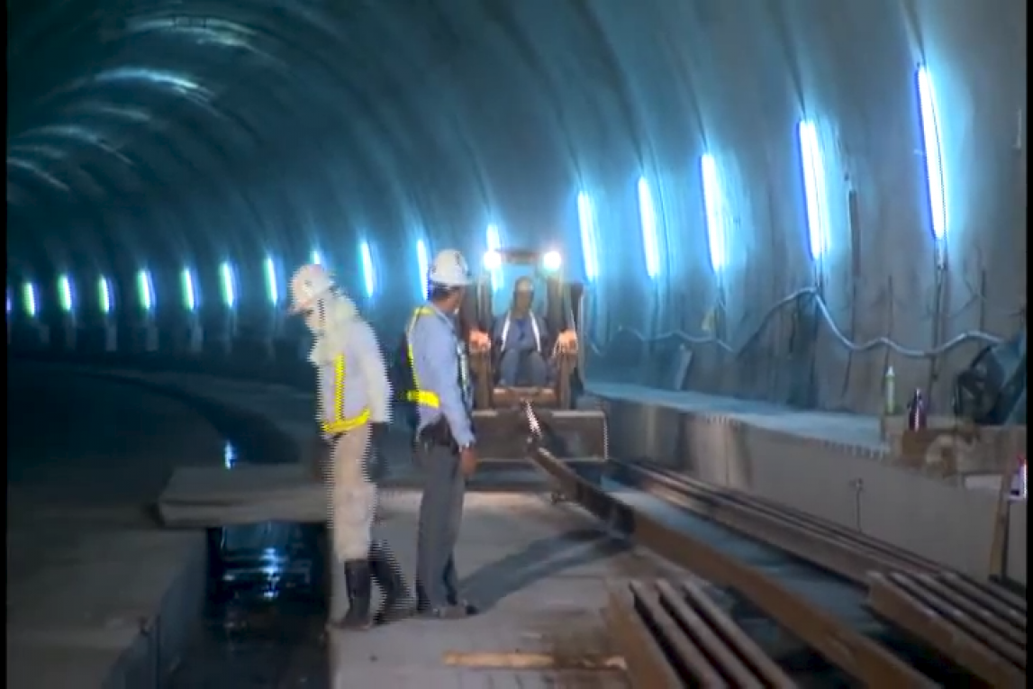花東線鐵路雙軌隧道工程光復隧道土建工程施工