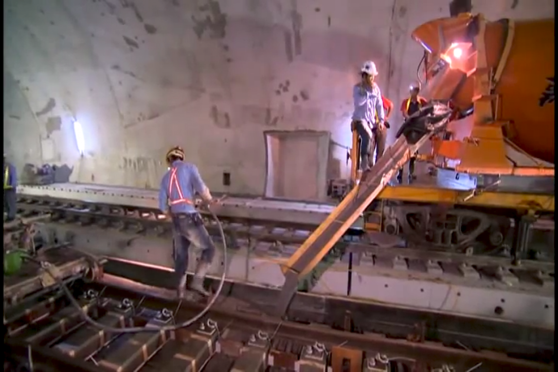 花東線鐵路雙軌隧道工程光復隧道土建工程施工