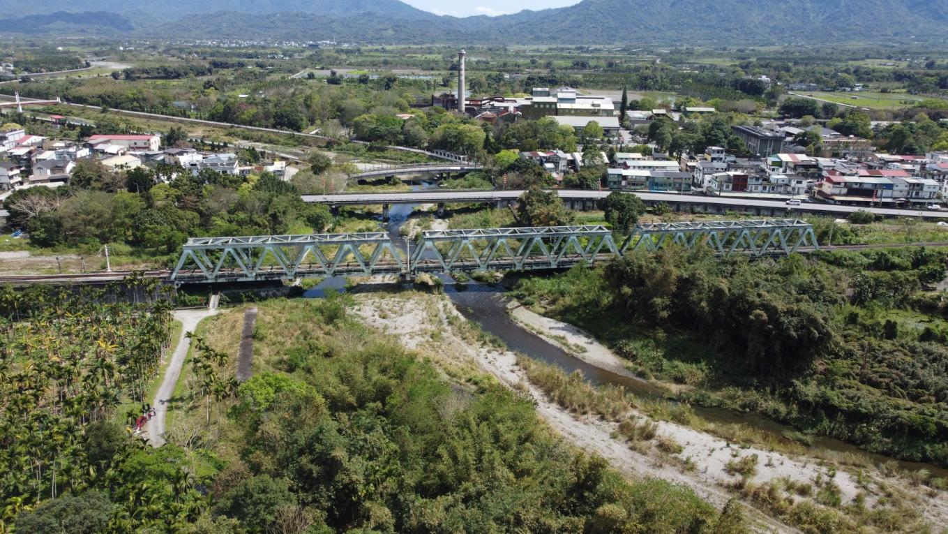 花東線鐵路橋樑改建工程光復溪橋