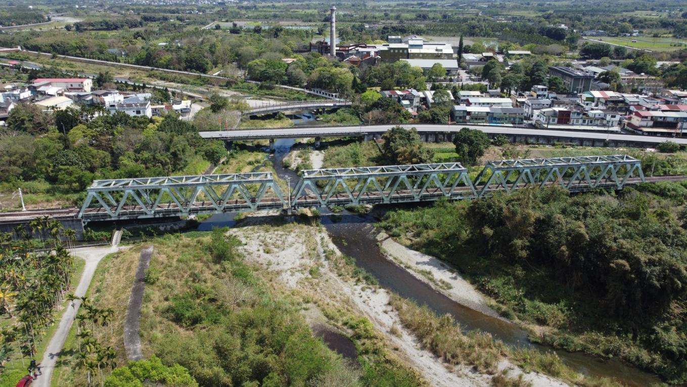 花東線鐵路橋樑改建工程光復溪橋