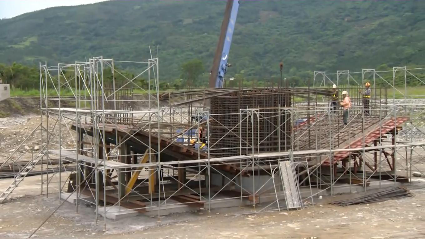 花東線鐵路三座橋樑改建工程舞鶴鐵橋工程