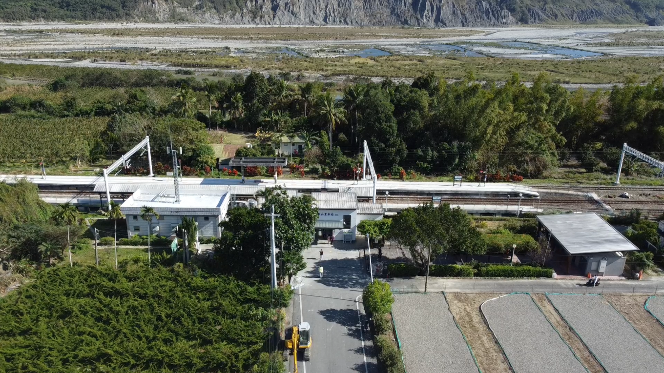 花東線鐵路瓶頸化雙軌路段及全線電氣化沿途重要車站山里車站
