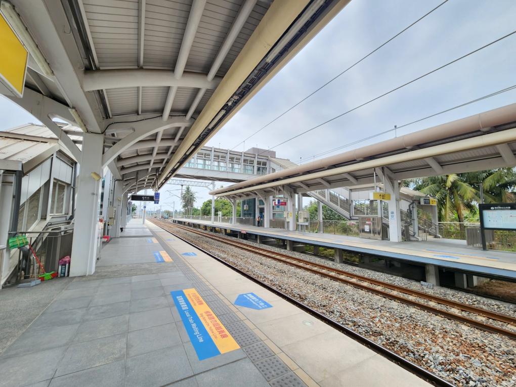南迴鐵路電氣化潮枋段沿線車站鎮安站