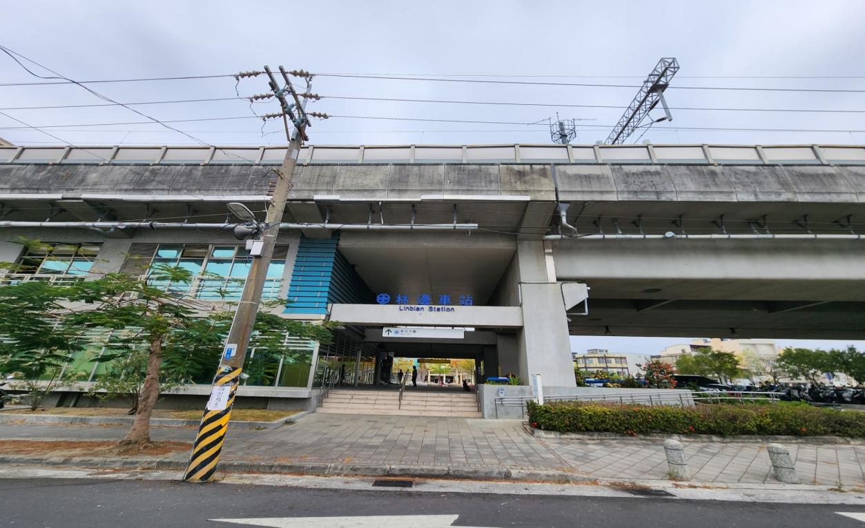 南迴鐵路電氣化潮枋段沿線車站林邊站
