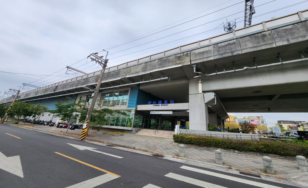 南迴鐵路電氣化潮枋段沿線車站林邊站