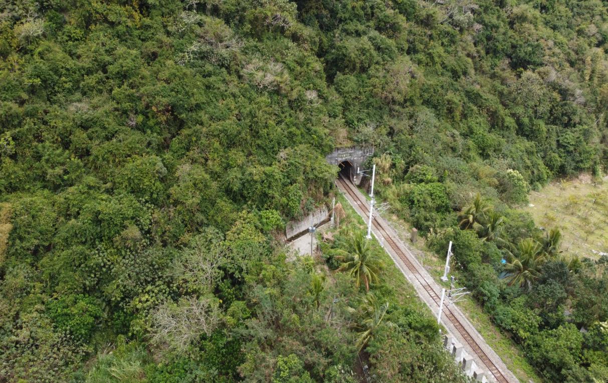 南迴鐵路電氣化南廻線沿線大竹一號隧道