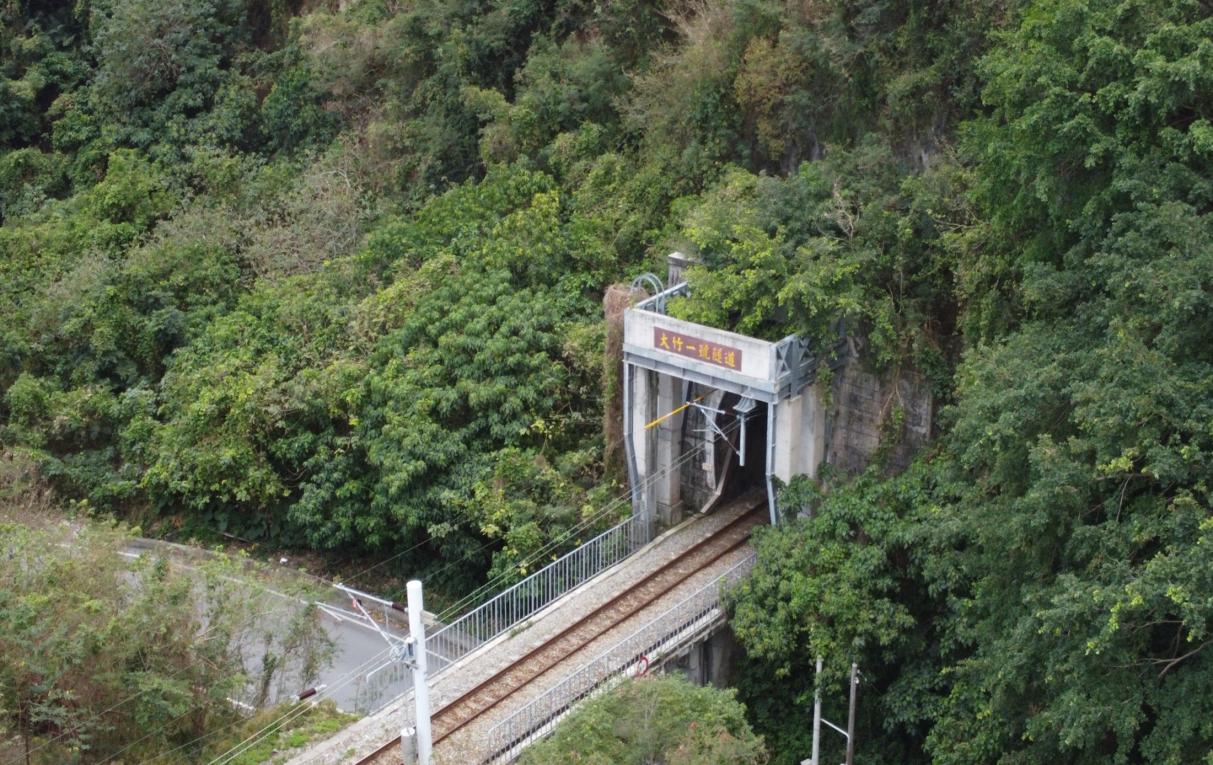 南迴鐵路電氣化南廻線沿線大竹一號隧道