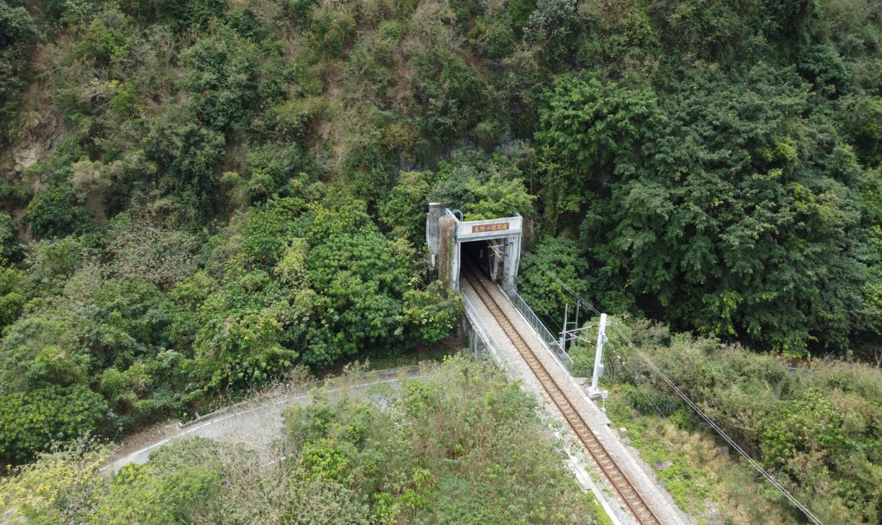 南迴鐵路電氣化南廻線沿線大竹一號隧道