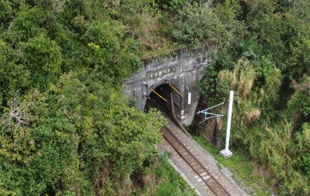 南迴鐵路電氣化南廻線沿線大竹二號隧道