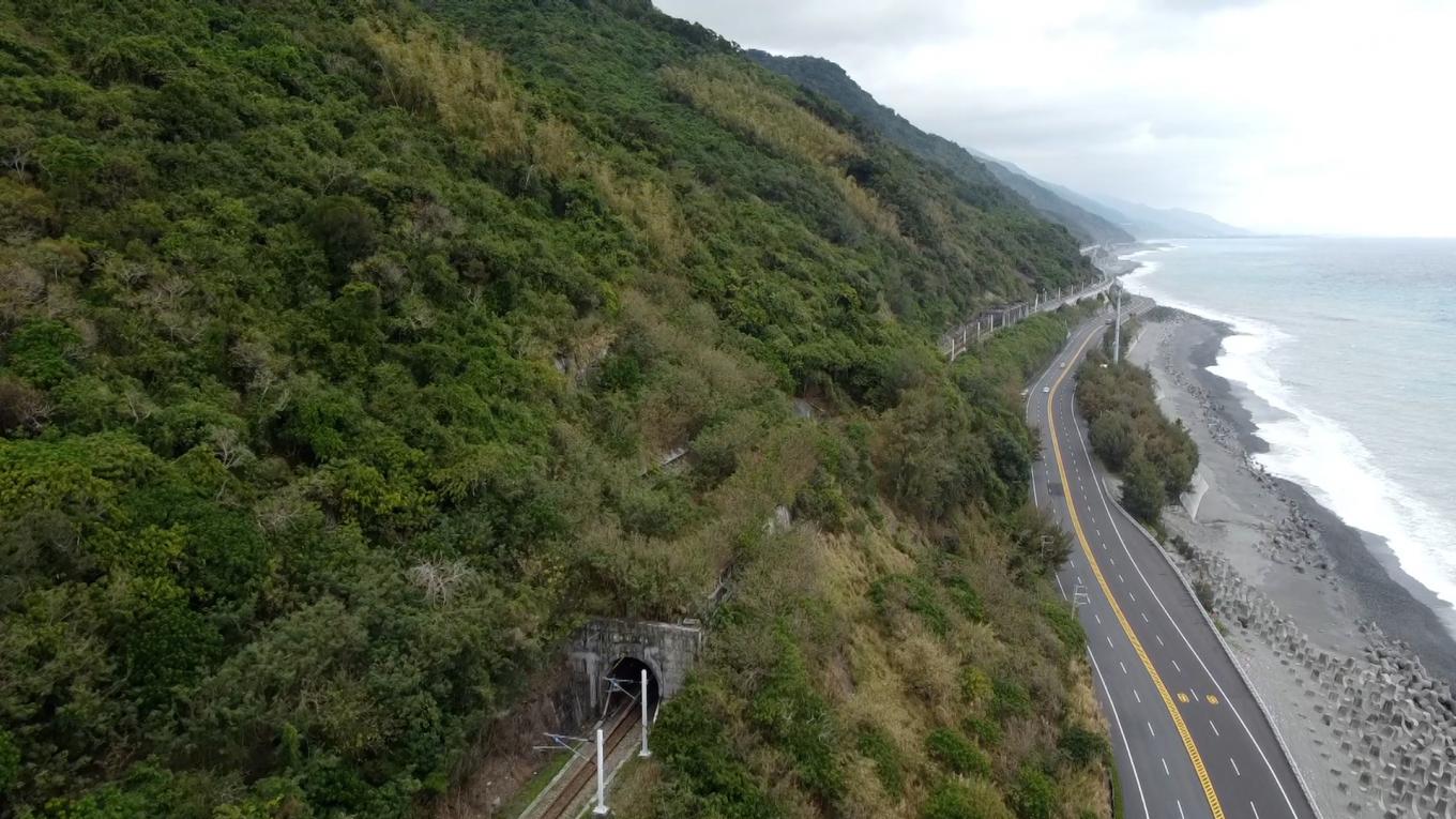 南迴鐵路電氣化南廻線沿線大竹二號隧道