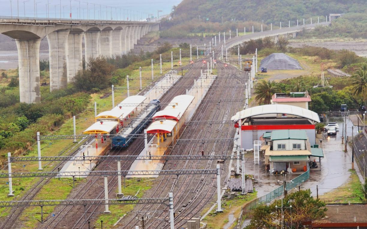 南迴鐵路電氣化南廻線沿線車站金崙車站