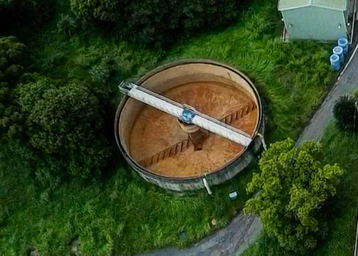民國時代台南地區公共給水山上淨水場淨水設備
