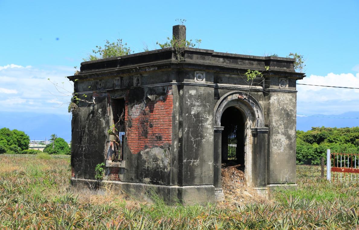 日治時代高屏地區公共給水阿緱水道量水器室