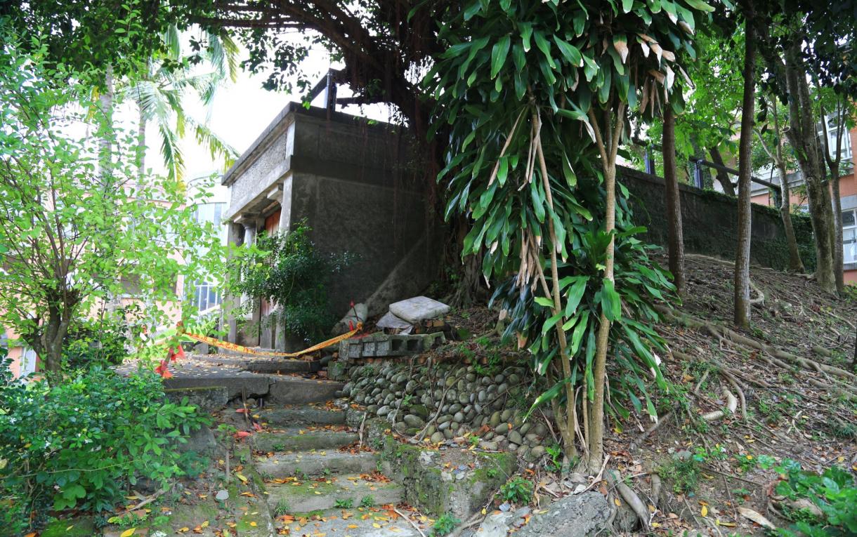日治時代高屏地區公共給水旗山水道設施淨水池