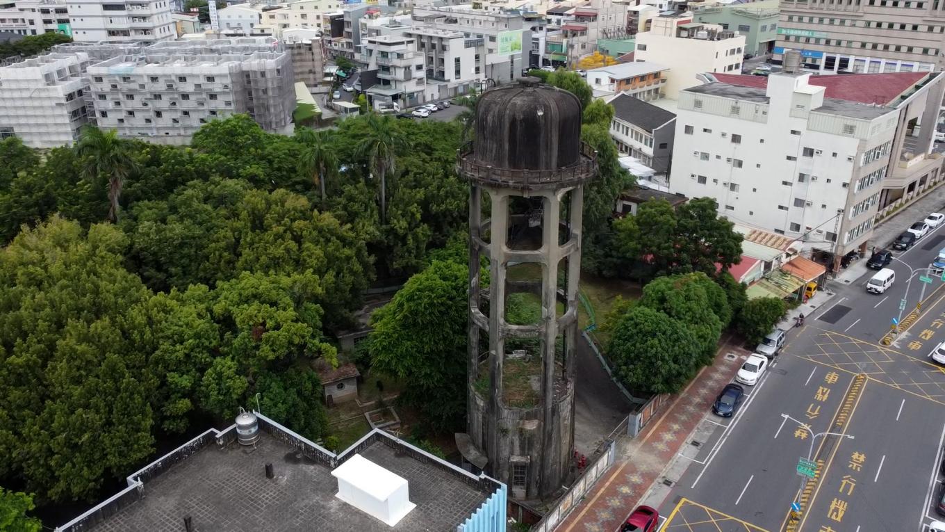 日治時代高屏地區公共給水岡山水道水塔