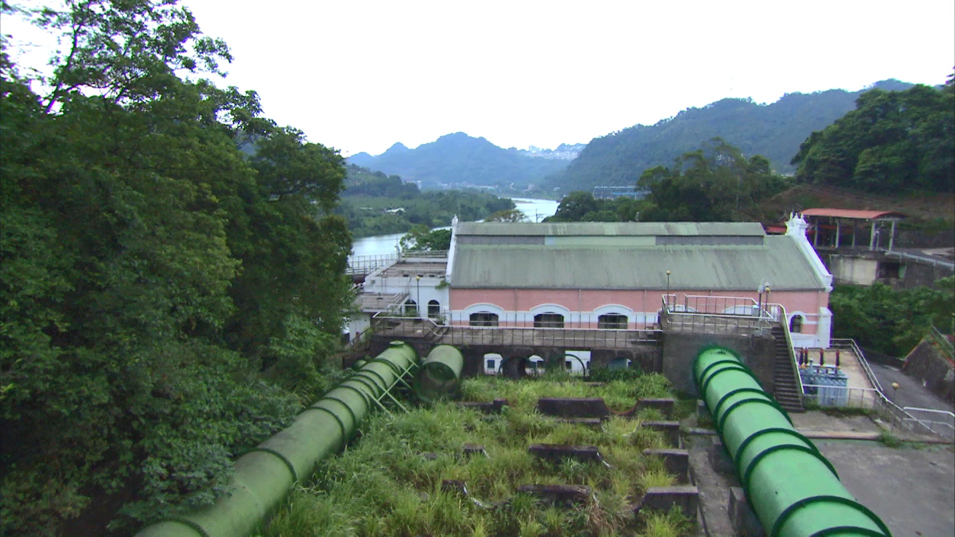 小粗坑電廠廠房