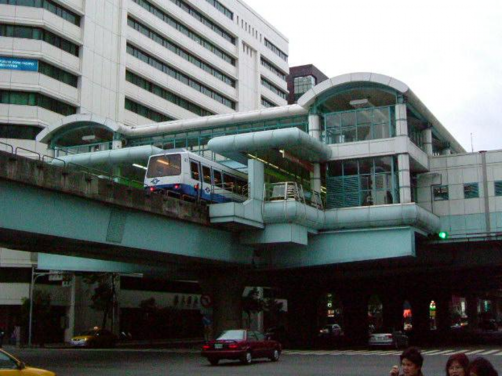 臺灣最早的捷運系統木柵線
