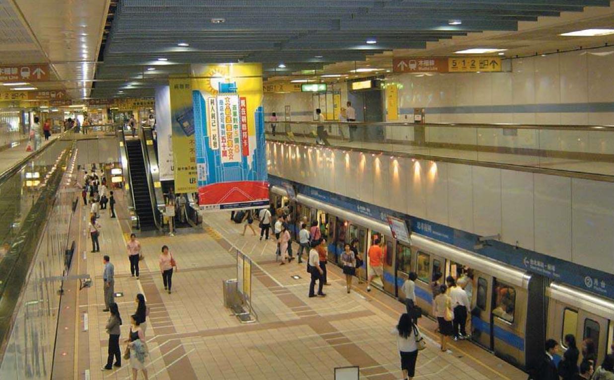 台北捷運高運量系統南港線車站-忠孝復興站