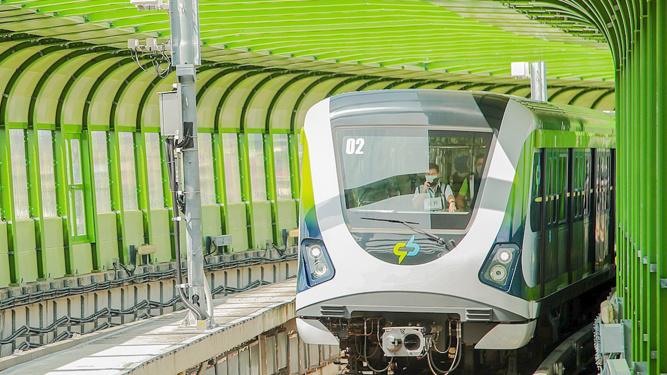 台中捷運系統中運量系統列車