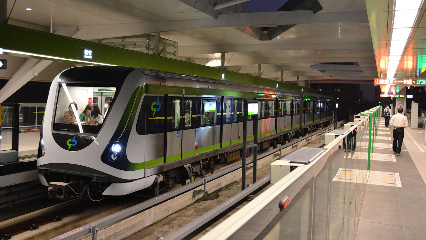 台中捷運系統中運量系統列車