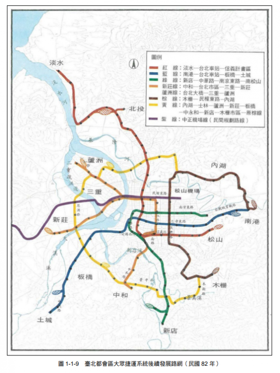 台北捷運系統發展史(1993年)