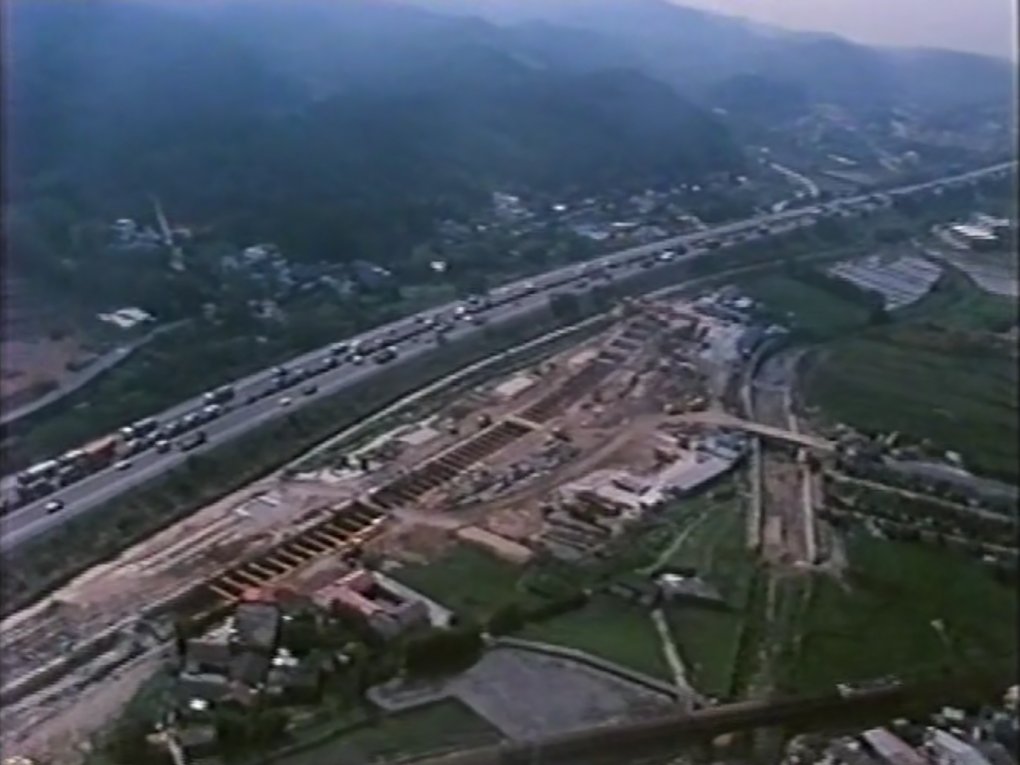 三義壹號隧道工程空拍照