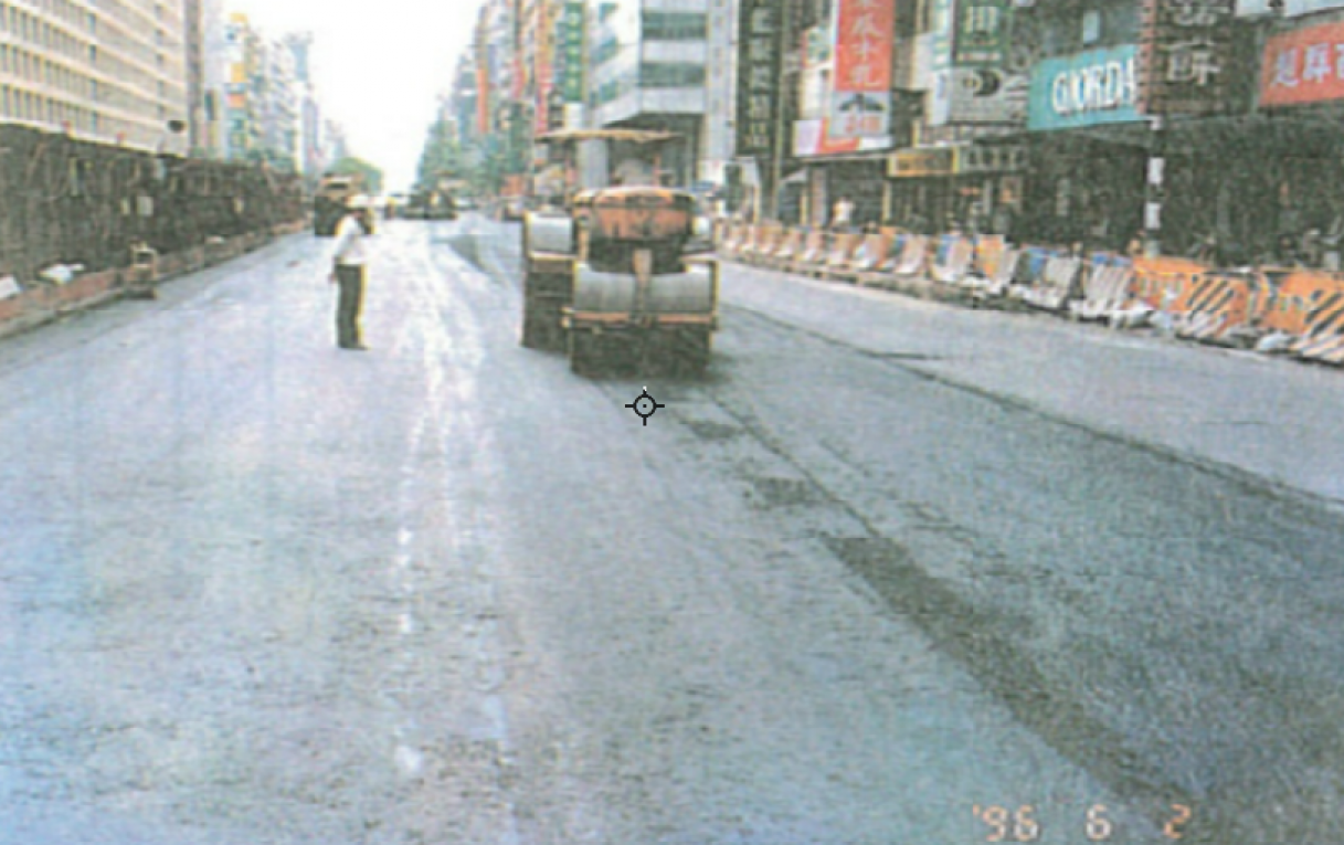 捷運南港線施工作業