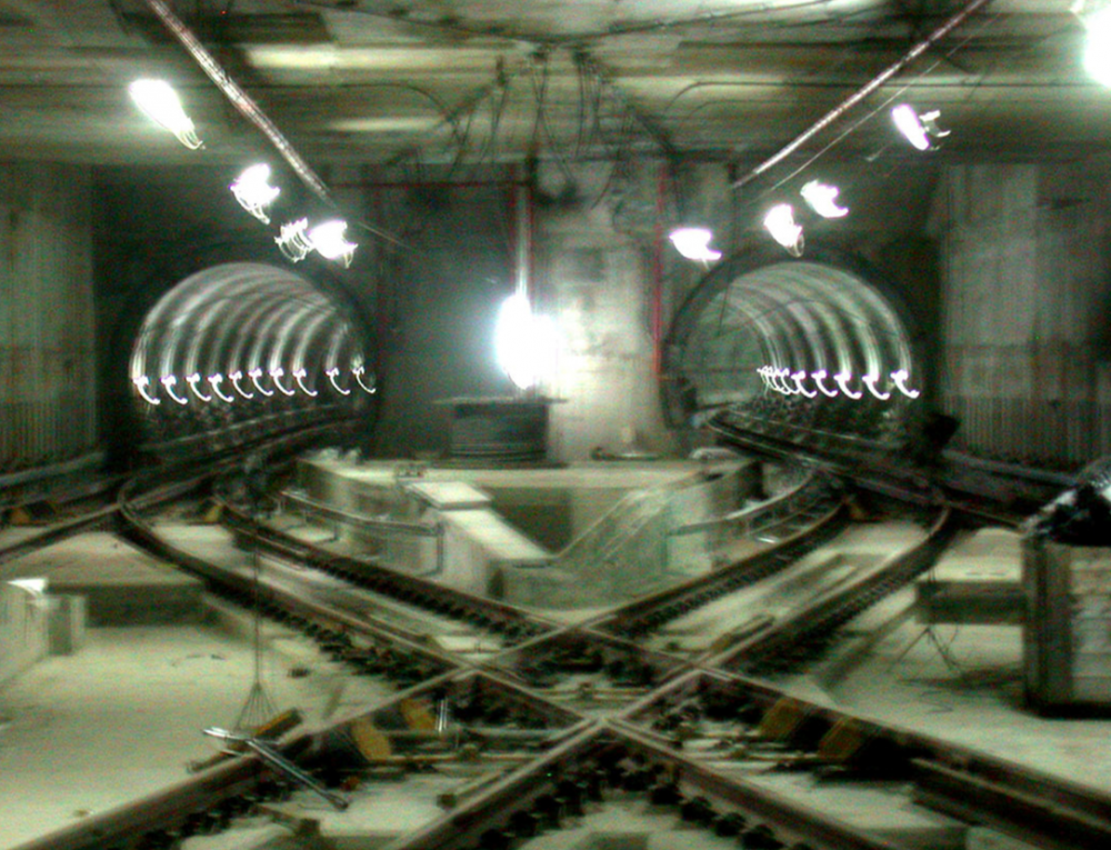 捷運板橋線施工作業