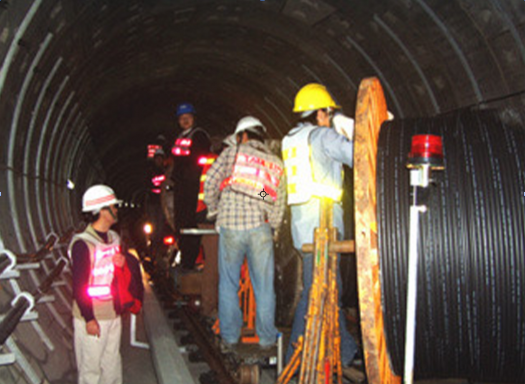捷運板橋線施工作業