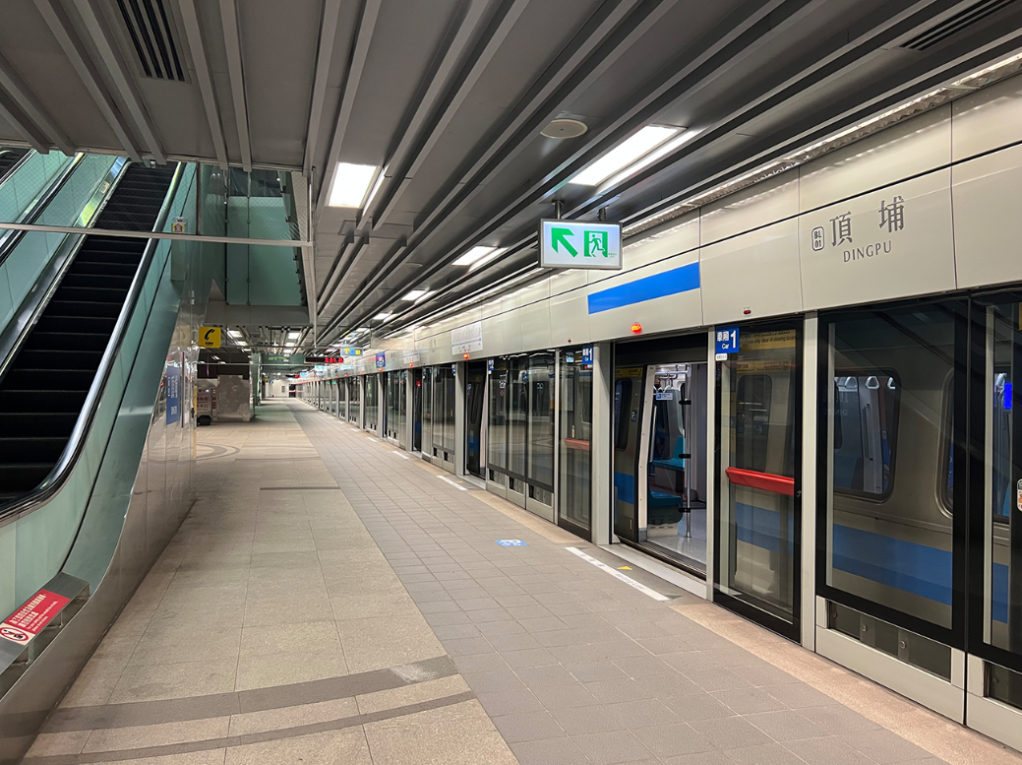 捷運板南線(土城線延伸頂埔段) 頂埔站(BL01)月台層