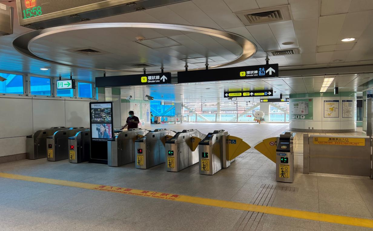 捷運環狀線新埔民生站(Y17)大廳層