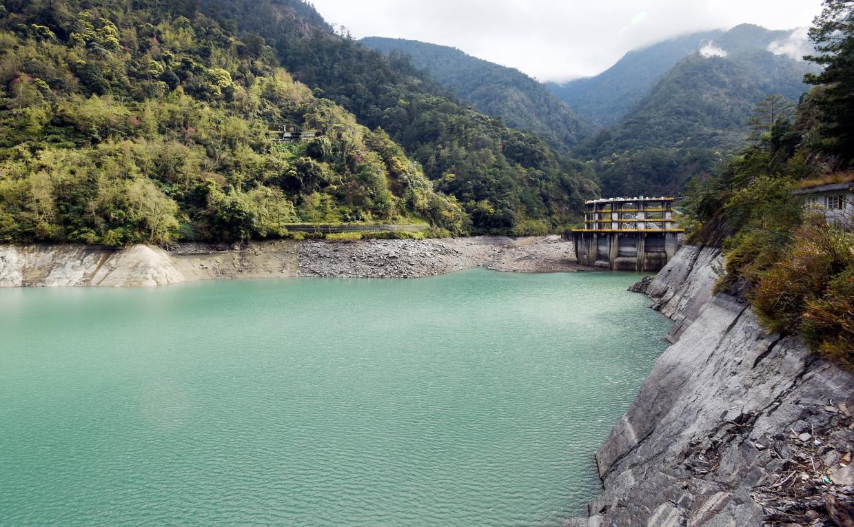 大甲溪流域德基水庫排洪隧道取水口